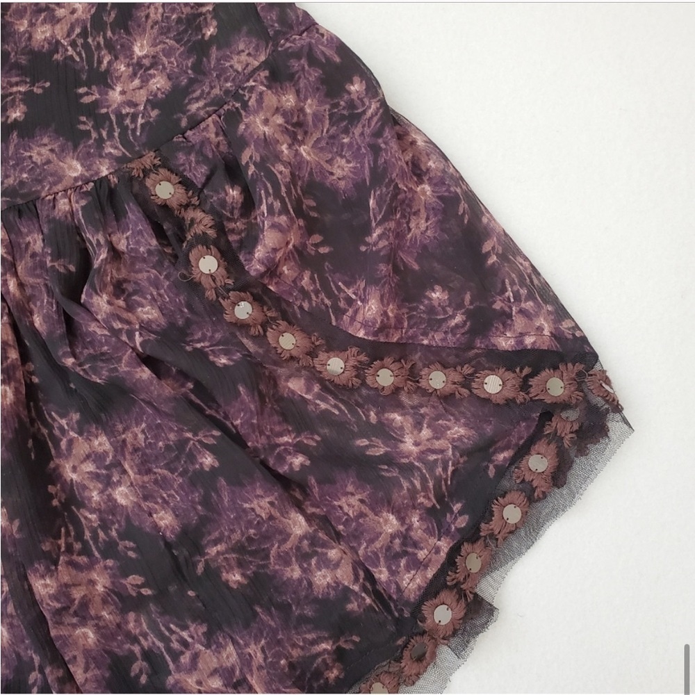 Free People Elsie Midnight Garden Floral Boho
Dress-EUC-SzXS -Peasant-Gypsy Vibe - Picture 8 of 10